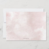 Apple of Our Eye Photo First誕生日 招待状 (裏面)