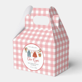 Apple of our eyes Fruit Fall baby shower thank you フェイバーボックス