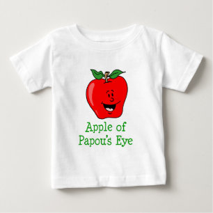 Apple of Papou's Eye ベビーTシャツ