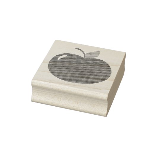 Apple of Your Eye – かわいい赤いフルーツアニメ ラバースタンプ (スタンプ)