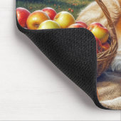 Apple Orchardのゴールデンレトリバー マウスパッド (コーナー)