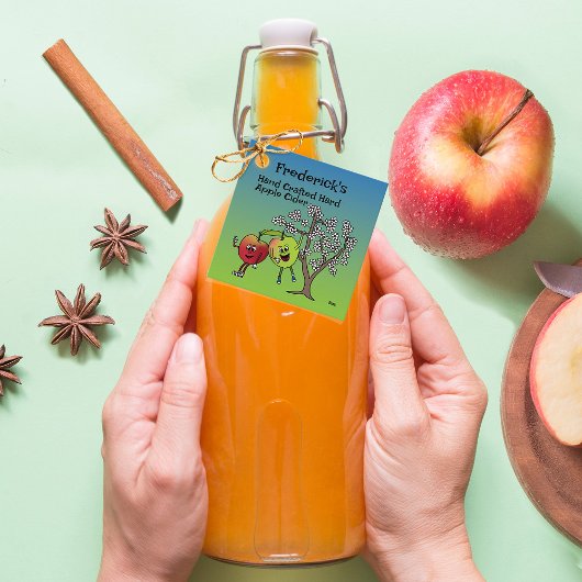 Apple Pals Cartoon Cider Pieおもしろいと続く フェイバータグ