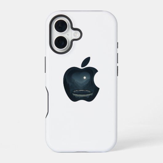 Apple Parkのロゴ iPhone 16ケース (裏面)