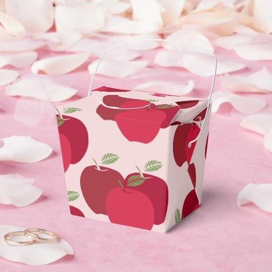 Apple Pattern Take Out Favorites Box forパーティー・ギフト フェイバーボックス (ウェディング)