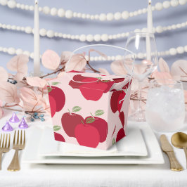 Apple Pattern Take Out Favorites Box forパーティー・ギフト フェイバーボックス