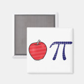 Apple Piと同じくらいアメリカの マグネット (正面/裏面)