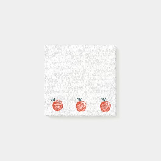 Apple Piはポスト・イットに番号を付けます ポストイット (正面)