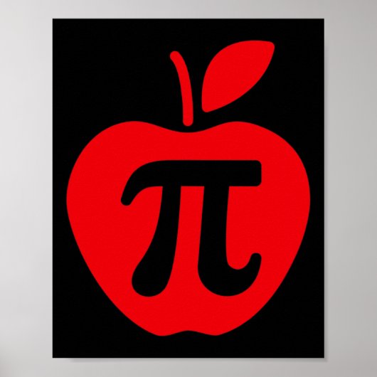 Apple Piデイシャツ ポスター (正面)