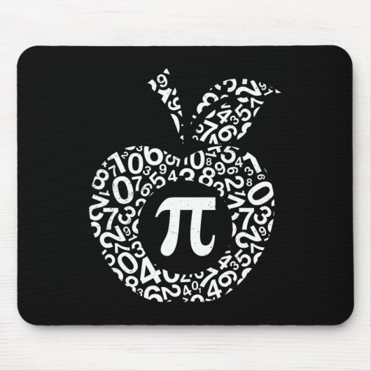 Apple Pi代数サイン数学おもしろいPi日ギフト マウスパッド (正面)