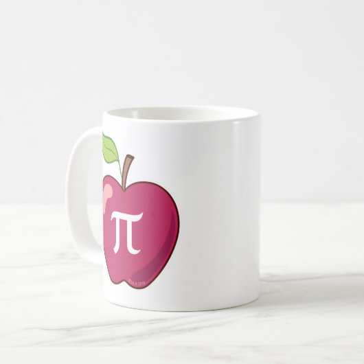 Apple Pi コーヒーマグカップ (正面左)