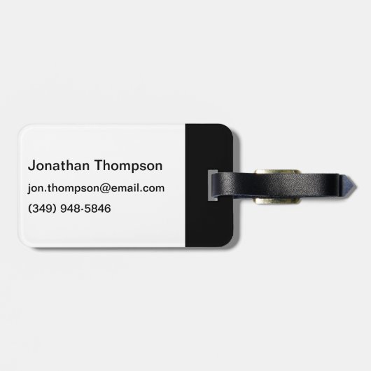 Apple Pi ラゲッジタグ (裏面横)