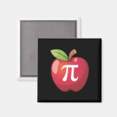 Apple Pi – 数学愛好家の数学先生Pi Day マグネット (正面/裏面)