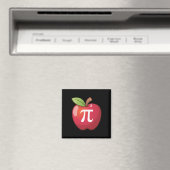 Apple Pi – 数学愛好家の数学先生Pi Day マグネット (インサイチュ (食洗機))
