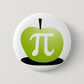 Apple Pi 缶バッジ (正面)