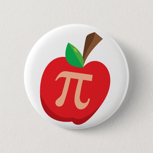 Apple Pi 缶バッジ (正面)