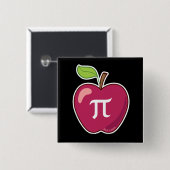 Apple Pi 缶バッジ (正面&裏面)