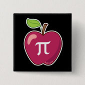 Apple Pi 缶バッジ (正面)