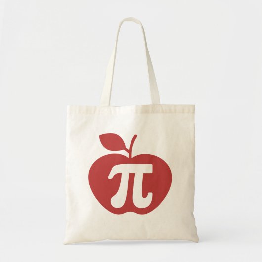 Apple Pi 3.14数値演算Pi日 トートバッグ (正面)