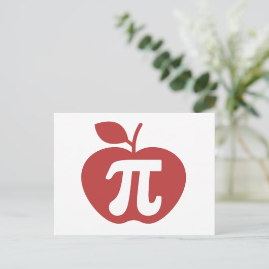 Apple Pi 3.14 ポストカード (スタンド正面)
