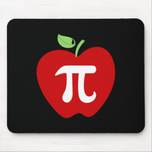 Apple Pi Apple Pie食べ物愛好家Math先生学生 マウスパッド