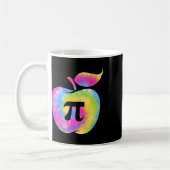 Apple Pi Day おもしろい 3.14 Pi Day数学先生Pi Ma コーヒーマグカップ (左)