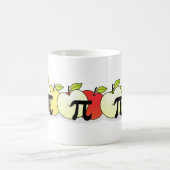 Apple Pi Mug (Tricolor)数学先生 コーヒーマグカップ (中央)