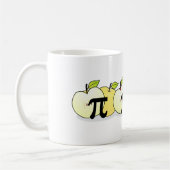 Apple Pi Mug (Tricolor)数学先生 コーヒーマグカップ (左)