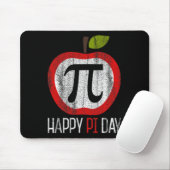 Apple Pi Shirt Math マウスパッド (マウス)