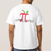 Apple Pi Tシャツ (裏面)