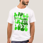Apple Picking Crew 2026 Orchard Apple Picking Crew Tシャツ (正面)