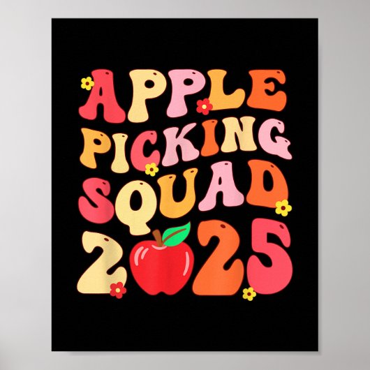 Apple Picking Squad 2025秋農家Apple Orchard ポスター (正面)