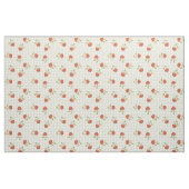 Apple picnic gingham fall print ファブリック (ファットクウォーター)