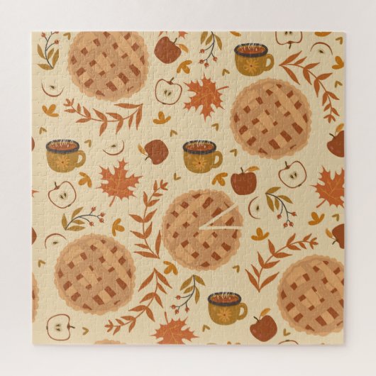 Apple Pie Autumn:ヴィンテージ・グラフィックス ジグソーパズル (縦)