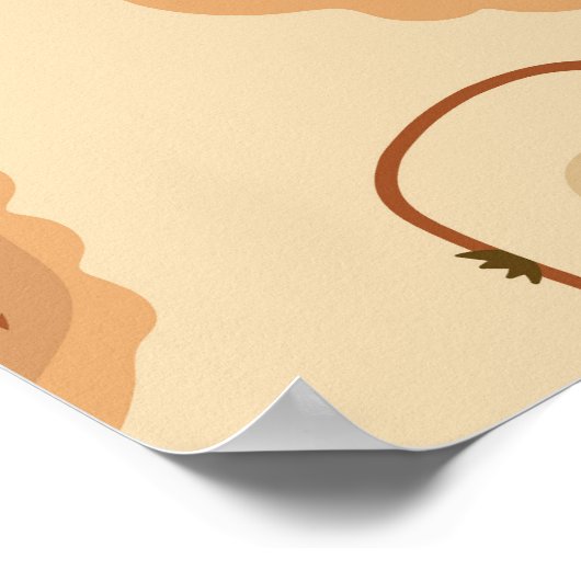 Apple Pie Autumn:ヴィンテージ・グラフィックス ポスター (角)