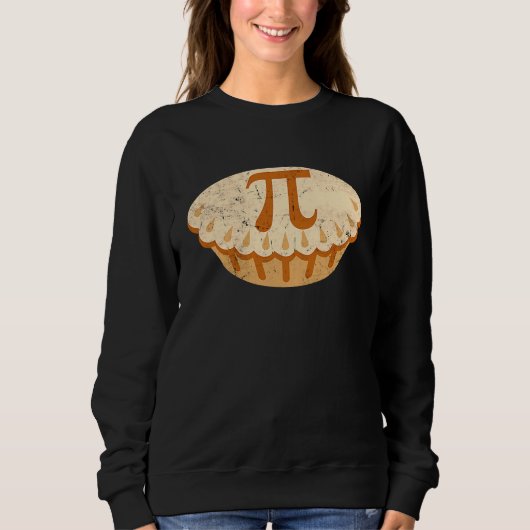 Apple Pie Pi Day Math Symbol Teachers Students スウェットシャツ (正面)