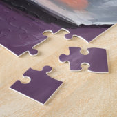 Apple Pie Thanksgiving Watercolor ジグソーパズル (側面)