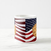 Apple Pie with American Flag コーヒーマグカップ (中央)