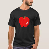 Apple Pixel 8 bit Arcade Video Game Matching Costu Tシャツ (正面)
