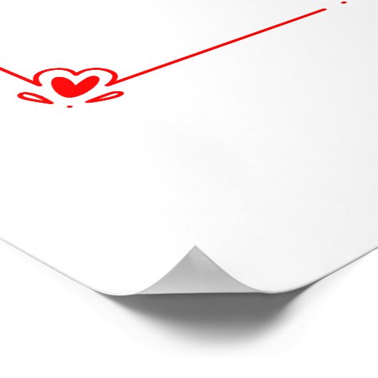 Apple Print ポスター (角)