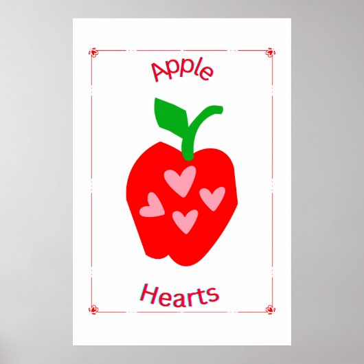 Apple Print ポスター (正面)