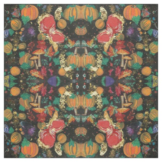 Apple & Pumpkin Spice Fall ファブリック (見本)