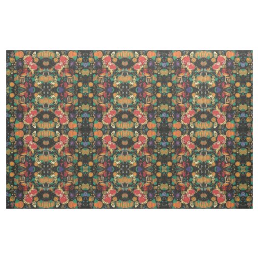 Apple & Pumpkin Spice Fall ファブリック (ファットクウォーター)