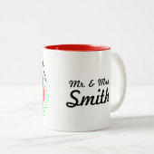 Apple Pun -前向き Appley Ever After ツートーンマグカップ (正面右)