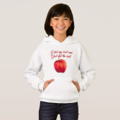Apple & quotes Tシャツ (正面フル)