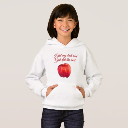 Apple & quotes Tシャツ (正面フル)