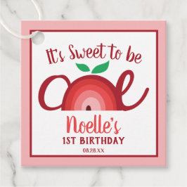 Apple Rainbow, Sweet to be One, 1st Birthday フェイバータグ