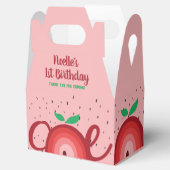 Apple Rainbow, Sweet to be One, 1st Birthday フェイバーボックス (オープン)