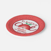 Apple Rainbow, Sweet to be One, 1st Birthday ペーパープレート (アングル)