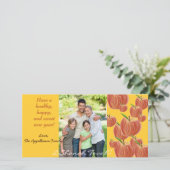 Apple Rosh Hashanahフォトカードのスケッチ シーズンカード (スタンド正面)