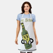 Apple Schnapps エプロン (着用した状態)